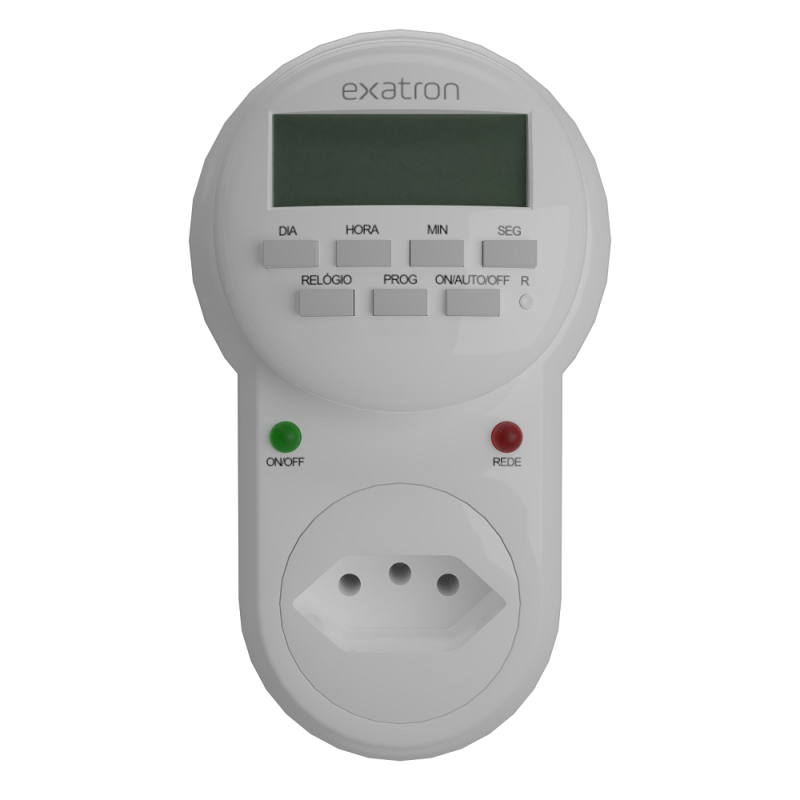 Temporizador Elétrico Digital Timer Exatron Bivolt
