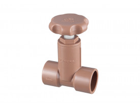 Registro de Pressão Soldável 25mm Marrom Krona