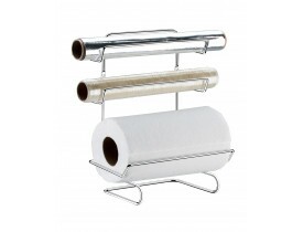 Suporte para Rolo de Papel Toalha/Alumínio/PVC Cromado Future