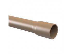 Tubo de PVC Soldável 25mm 6 Metros Marrom Krona