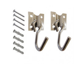 Gancho de Rede com Parafusos e Buchas Mundi Ferramentas