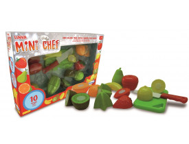 Mini Chef Frutas 10 Peças Xalingo