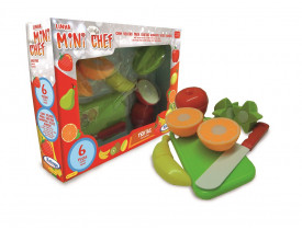 Mini Chef Frutas 6 Peças Xalingo