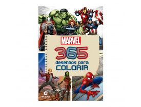Livro 365 Desenhos para Colorir Marvel Culturama