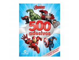 Livro 500 Adesivos Marvel Vingadores Culturama