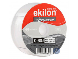 Linha de Nylon para Pesca 0,60mmX100m Branca Ekilon