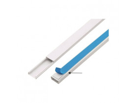 Canaleta sem Divisória com Fita Dupla Face 20x10x2000 Conesul