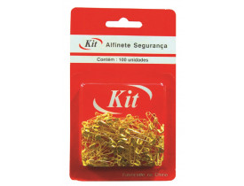 Alfinete de Segurança Dourado Kit
