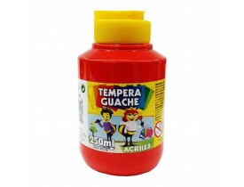 Tempera Guache 250ml Vermelho Fogo Acrilex