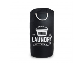 Cesto Laundry 25Litros Preto Secalux