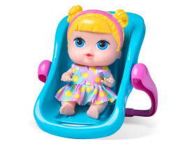 Babys Collection Mini Bebê Conforto Loira Super Toys