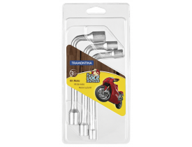 Jogo Mini Chaves Biela 3 Peças para Moto Tramontina