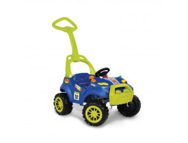 Carrinho Smart Passeio e Pedal Azul Bandeirantes