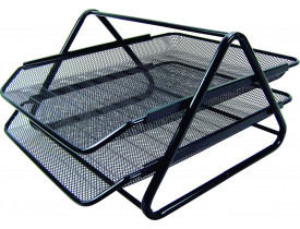 Caixa para Correspondência Dupla Aramado Preto Kit 