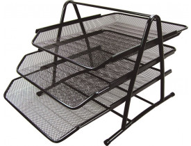 Caixa para Correspondência Tripla Aramado Preto Kit 