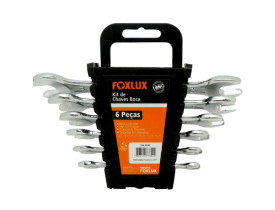 Kit de Chaves Boca 6 Peças Foxlux
