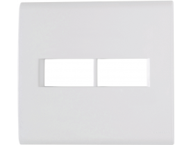 Placa 2 Postos 4x4 Liz Branca Tramontina