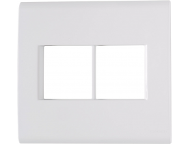 Placa 4 Postos 4x4 Liz Branca Tramontina