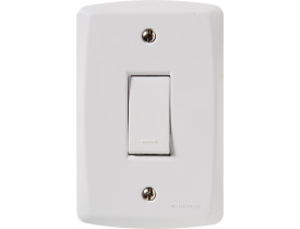 Conjunto 4x2 com 1 Interruptor Simples Lux2 Tramontina