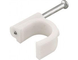 Grampo para fios e cabos 6mm² Redondo 20 unidades Vonder