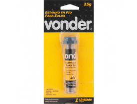 Estanho em Fio para Solda 25g Vonder