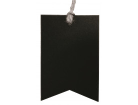 Etiqueta Chalkboard Preta com 12 unidades Kit