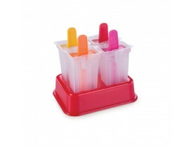 Forma de Plástico para Paletas Recheadas 4 Unidades Plasútil