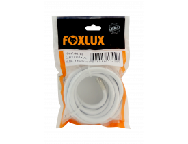 Cabo Coaxial RG59 3 Metros Foxlux