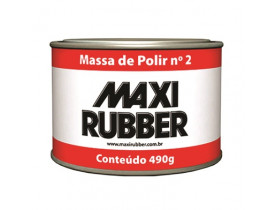 Massa de Polir N2 490g Maxi Rubber