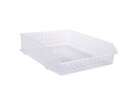 Cestinha Empilhável Alta PQ 28x14,5x9cm Plasútil