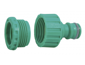 Adaptador Fêmea com Rosca 3/4 e Redução 1/2 em Plástico Tramontina