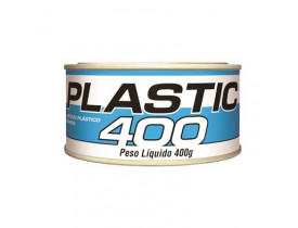 Massa Plástica com Catalizador 400g Plastic
