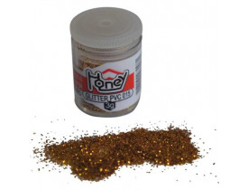 Glitter PVC 015 Ouro Escuro Pote 3g Honey