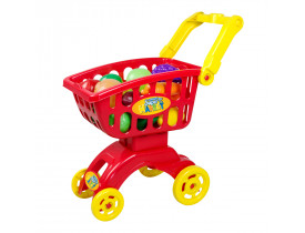 Carrinho Super Market Braskit Vermelho 8703