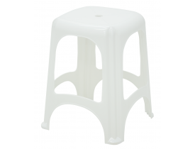 Banqueta Plástica Niterói Branca Tramontina