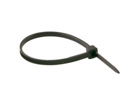 Abraçadeira de Nylon 200X4,8mm com 100 unidades Preto Foxlux