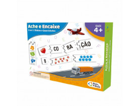 Ache e Encaixe: 2 em 1 Silabas e Quantidades | Pais e Filhos