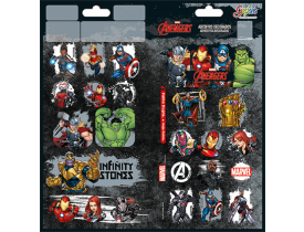 Adesivo Decorado Duplo Avengers Tilibra