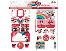 Adesivo Decorado Duplo Minnie Tilibra