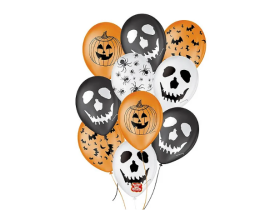 Balões N°9  Halloween Sortido c/25 São Roque 