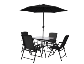 Conjunto Jardim Chicago Preto Mor 