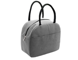 Bolsa Térmica Easy Life 25x15x19cm Chumbo Lyor