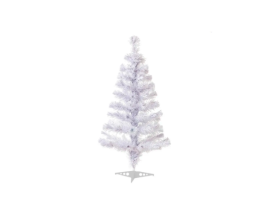 Árvore De Natal 1,20m Branca c/110 Tips Zein 