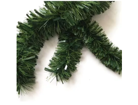 Festão Natal Corte Largo 2m x 11cm Verde Fosco Art Christmas 