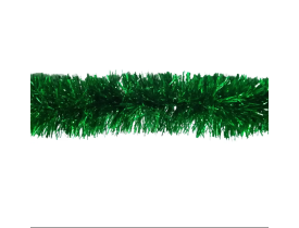 Festão Natal Metalizado 2m x 5cm Verde D&A