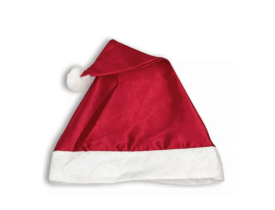 Gorro Papai Noel Cetim 40x28cm Zein