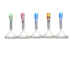 Pisca Pisca 8m 100 LEDS 8 Funções 220v Fio Transparente Luz Colorida Florarte