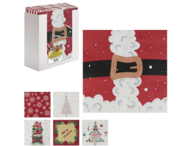 Guardanapo De Papel Natalino 33x33cm C/12 Un Zein