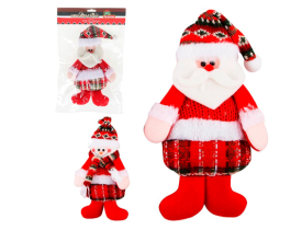 Boneco Papai Noel/ Boneco De Neve 20cm Família Maestria Zein