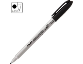 Marcador Permanente 2.0mm Ponta Media Preto- Pilot